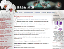 Tablet Screenshot of dagamed.pl